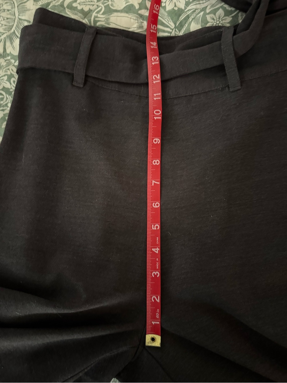 Frances Valentine Black Wide-Leg High Waist Trousers Sz 4 - Picture 7 of 11